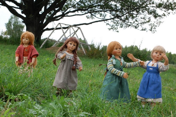 Куклы Bettina Feigenspan-Hirsch