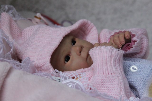 Мышонок Ульяша 3... Куколка реборн Виктории Вишни