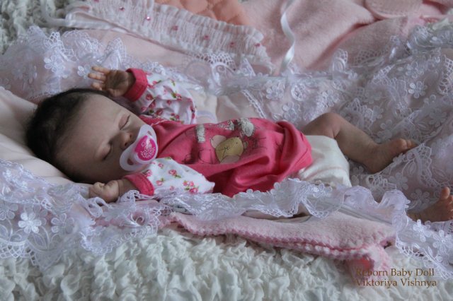 Моя лапушка Коко... Куколка реборн Виктории Вишни