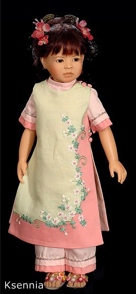 Принцессы руками Heidi Plusczok. Maelin