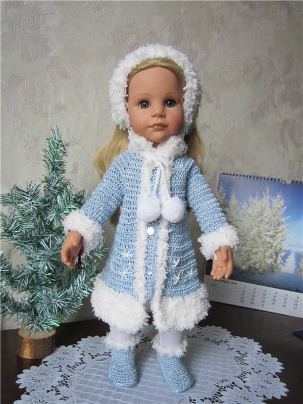 Обновки под ёлочку — Одежда и обувь для кукол своими руками: фото (фото 3)