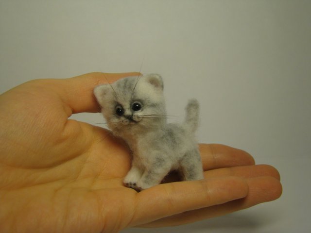 Пушистое чудо. Авторская игрушка валянием Ольги Чернухо (фото 9)