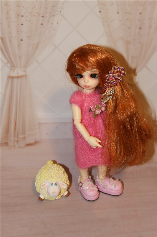 Маняша пришла познакомиться) Кукла БЖД