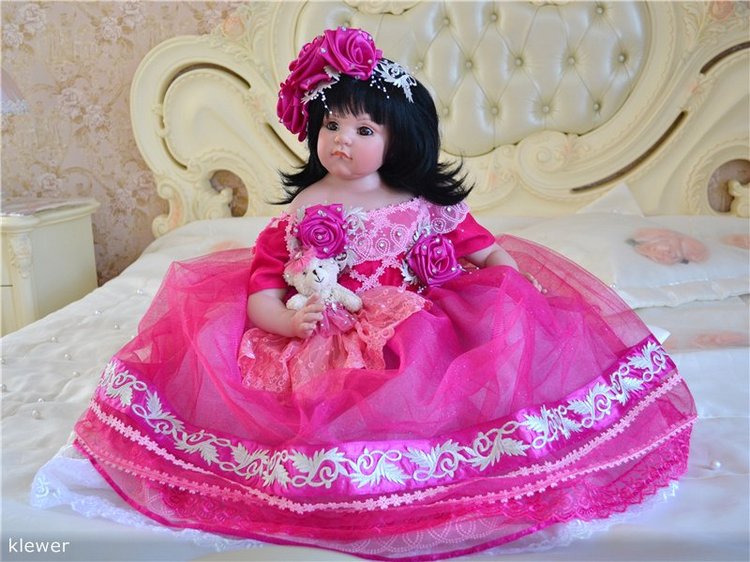 Моя любимая "китайская роза" в новом образе. "China doll" Fayzah Spanos (фото 6)