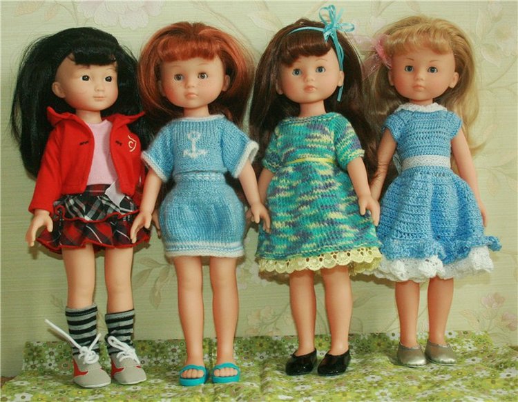 Мои коллекции кукол Paola Reina и Corolle. Сравнение