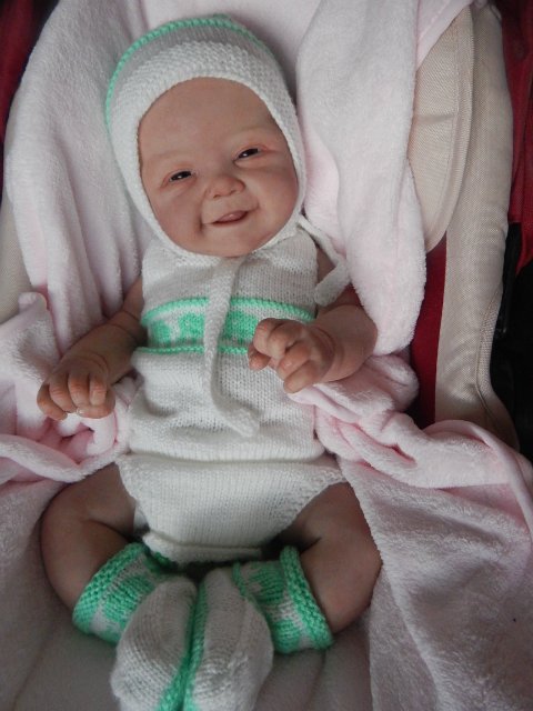 Костюмчик со слониками — Одежда и обувь для кукол своими руками: фото (фото 4)