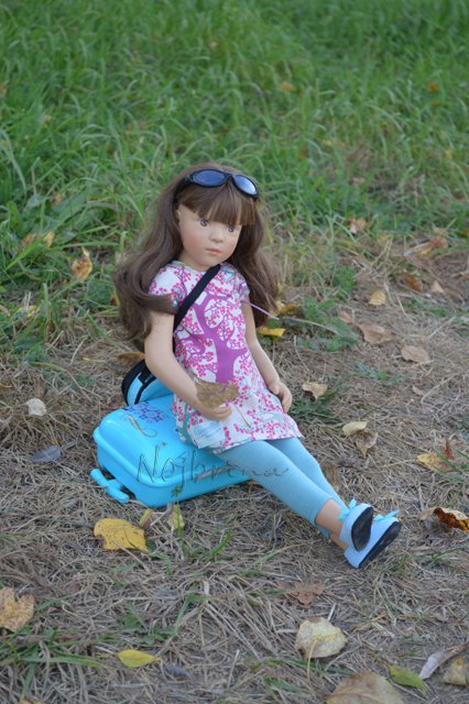 Француженка в провинции. Куклы Sylvia Natterer finouche от Petitcollin и minouche от Kathe Kruse