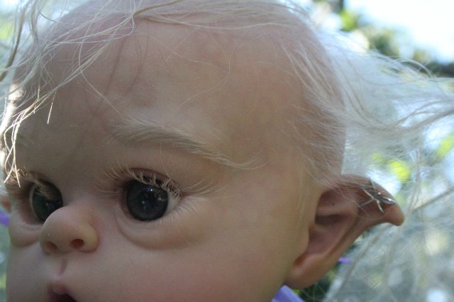 Офелька-стрекоза, куклёныш реборн Элины Кудрявцевой