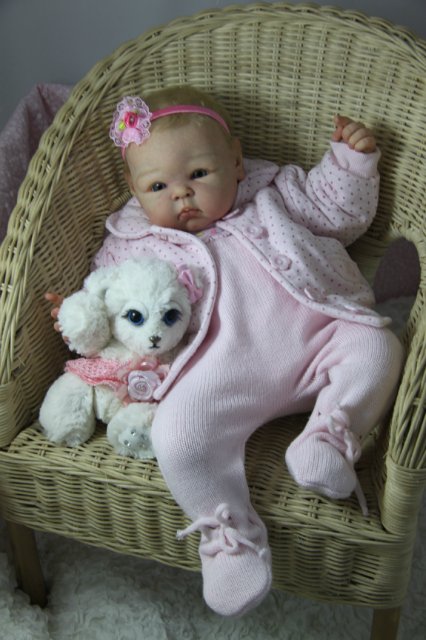 Пышка Пэрис. Куколка реборн Виктории Вишни