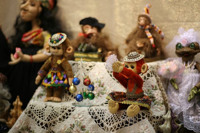 Великолепие выставки "Искусство Куклы" 11 декабря 2015 г