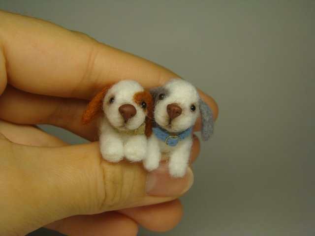 Самые маленькие друзья. Авторские игрушки валянием из шерсти Ольги Чернухо (фото 7)