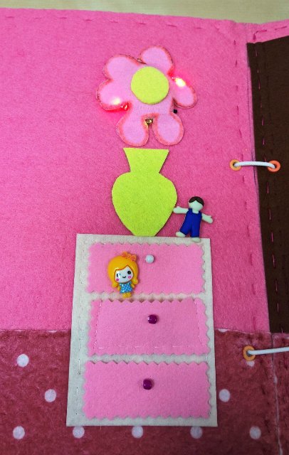 Кукла под подушкой, мамина любовь и кукольный домик-книжка для куклы из фетра | Бэйбики Кукла под подушкой, мамина любовь и кукольный домик-книжка для куклы из фетра