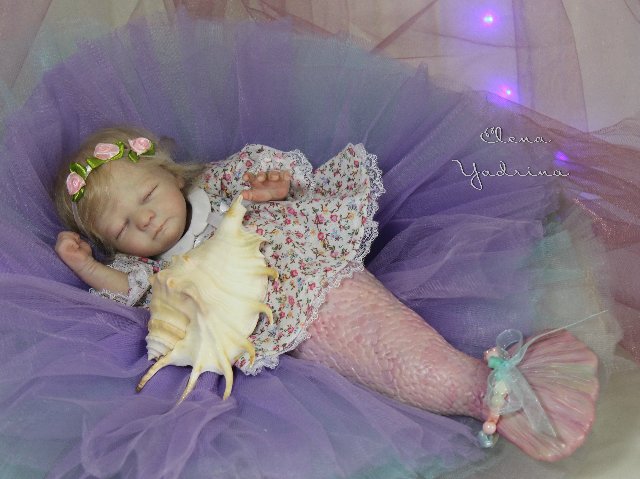 Тасенька. Русалочка. Куклы реборн Елены Ядриной