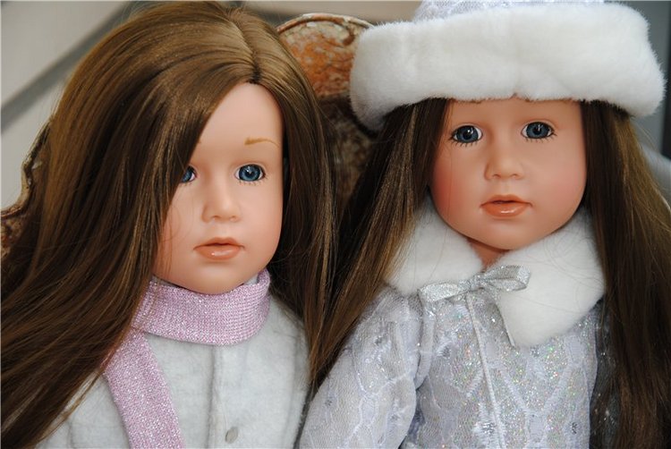 Gotz: Снегурочка 2007 vs Фигуристка 2008 | Бэйбики Gotz: Снегурочка 2007 vs Фигуристка 2008