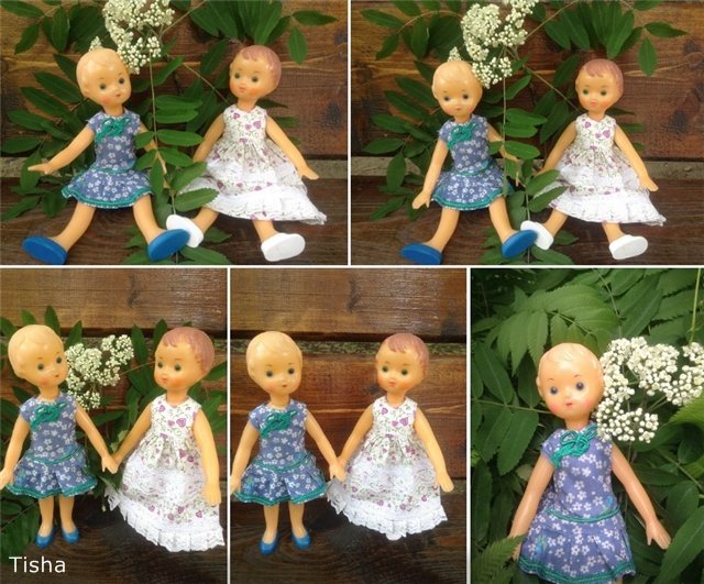 Куколки из Литовской ССР - малышки Неринги