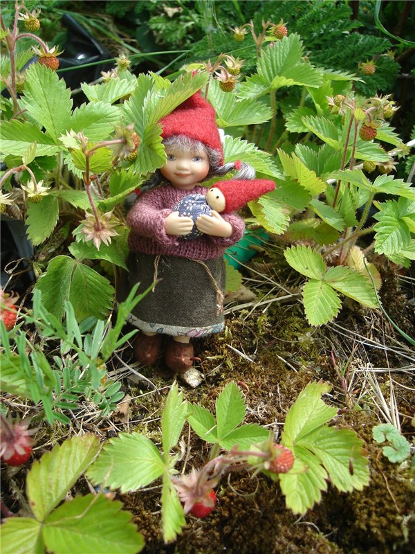 Гномики Аманда и Дитте путешествуют