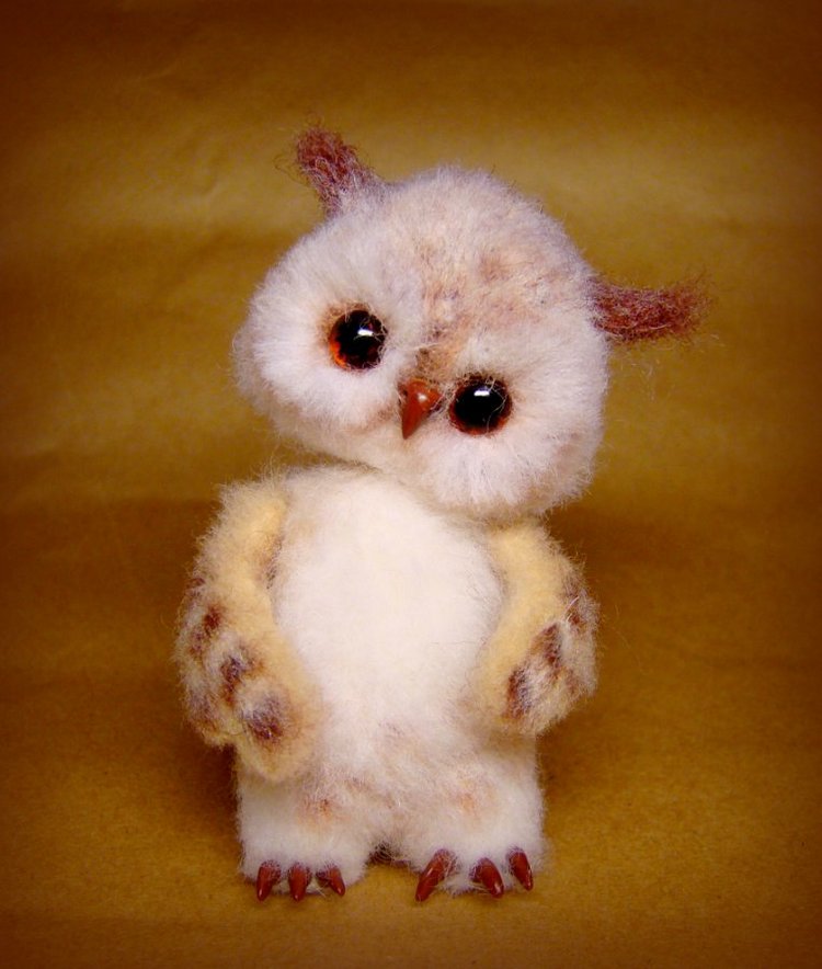 Совушка. Авторская игрушка Ольги Чернухо (фото 6)