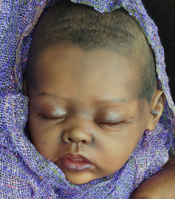 Кукла-реборн Лара, художник Алла Кокс