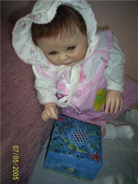 Шкатулка своими руками "Морское Дно"