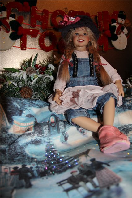 Новый год у Пуки и Лиллеморе от Annette Himstedt