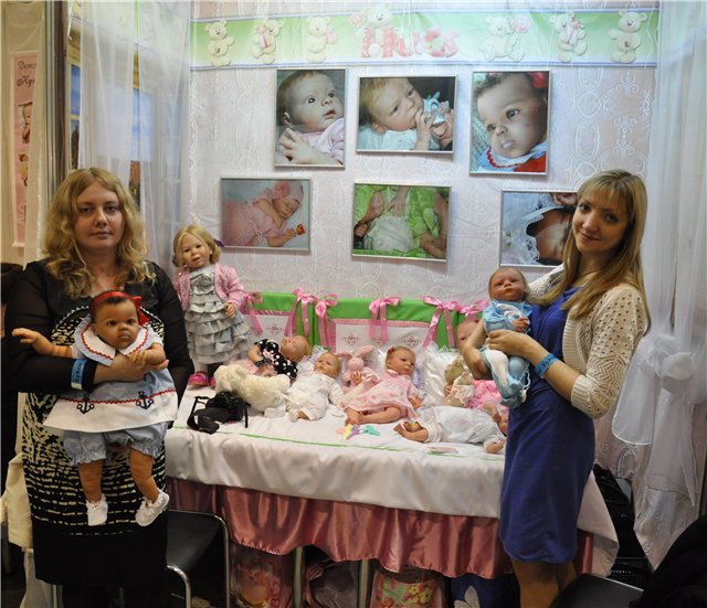 III Международная выставка кукол "Искусство куклы 2012". Уголок кукол-реборн | Бэйбики III Международная выставка кукол "Искусство куклы 2012". Уголок кукол-реборн (фото 9)