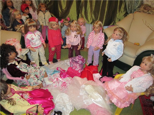 Как наряды мы выбирали. Коллекционные куклы Masterpiece