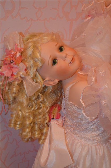 О танцы, танцы... Нежная балеринка от Руберт... фарфоровая кукла Севейнна (фото 5)