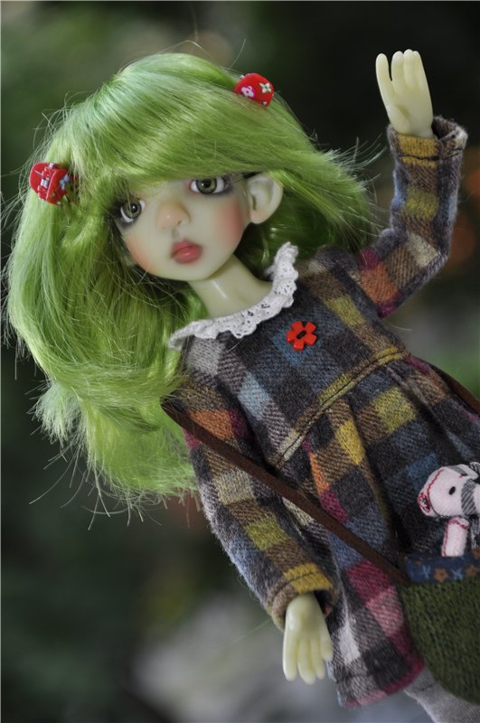 Новое платье-новый образ! Зеленая Коричка от Кайе Виггз (фото 8)