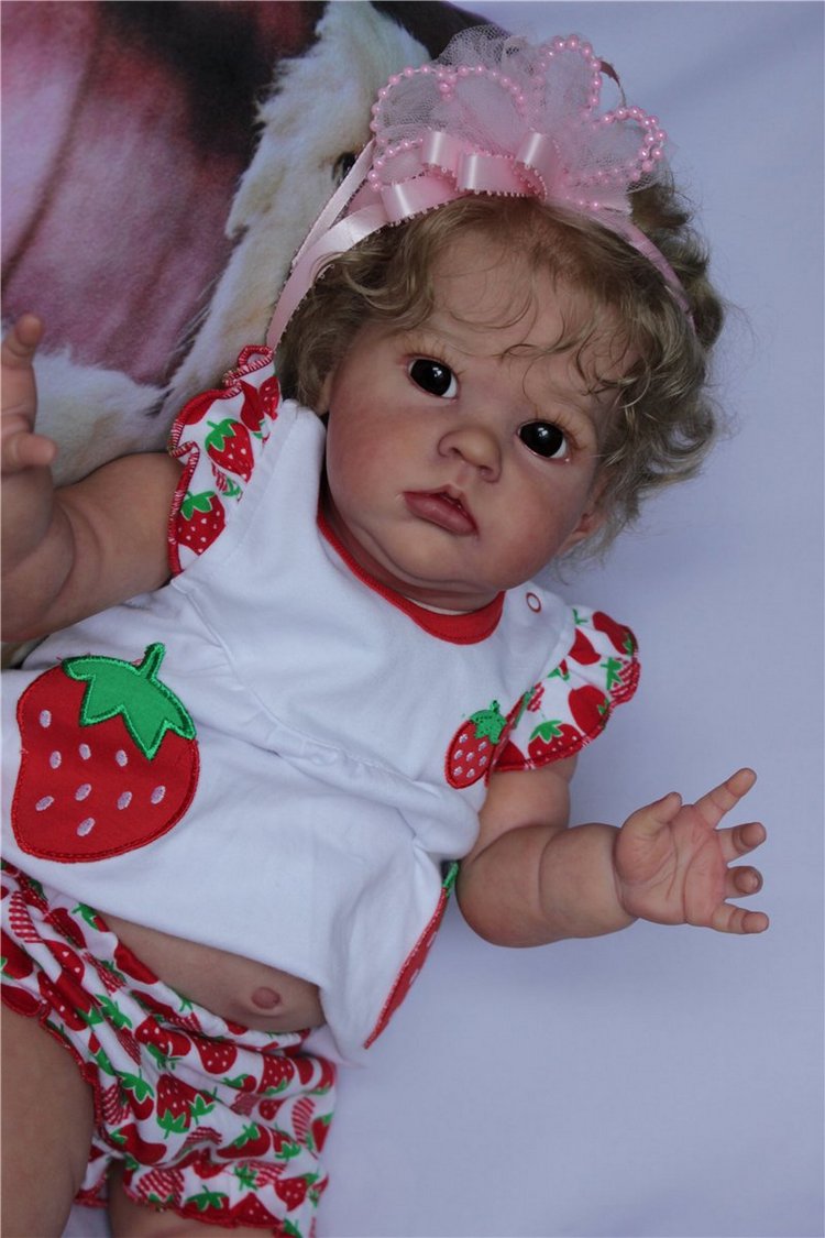 Блондинка Эллочка. Кукла реборн Светланы Преображенской (фото 10)