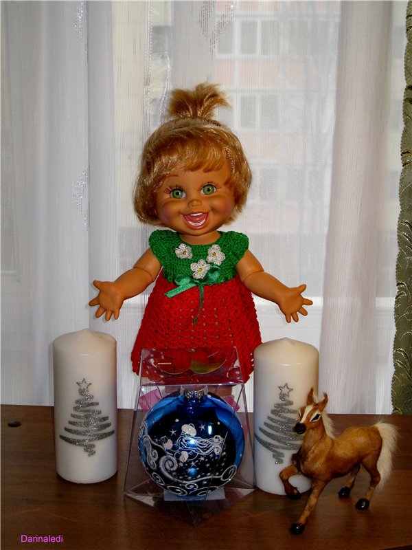 Натали - сладкая ягодка! Кукла Galoob Baby Face (фото 7)