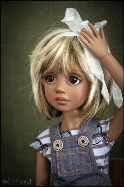 Новая девочка RUBY in milk chocolate skin tone от Liz Frost (фото 5)