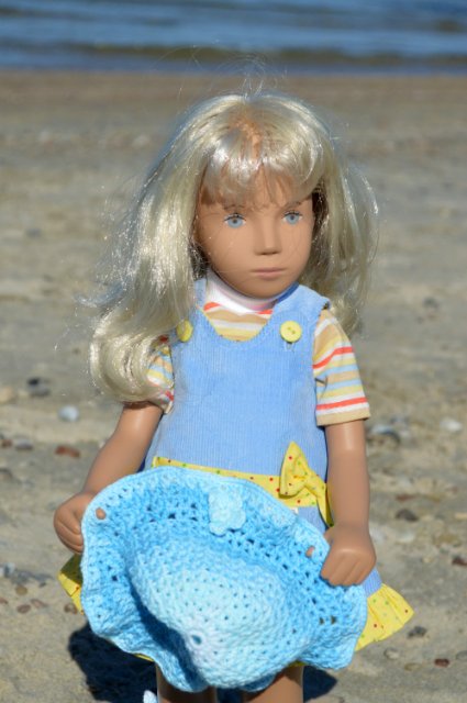 Бабье лето... Кукла Саша Sasha Doll Gingham