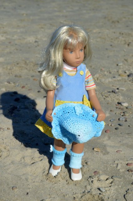 Бабье лето... Кукла Саша Sasha Doll Gingham