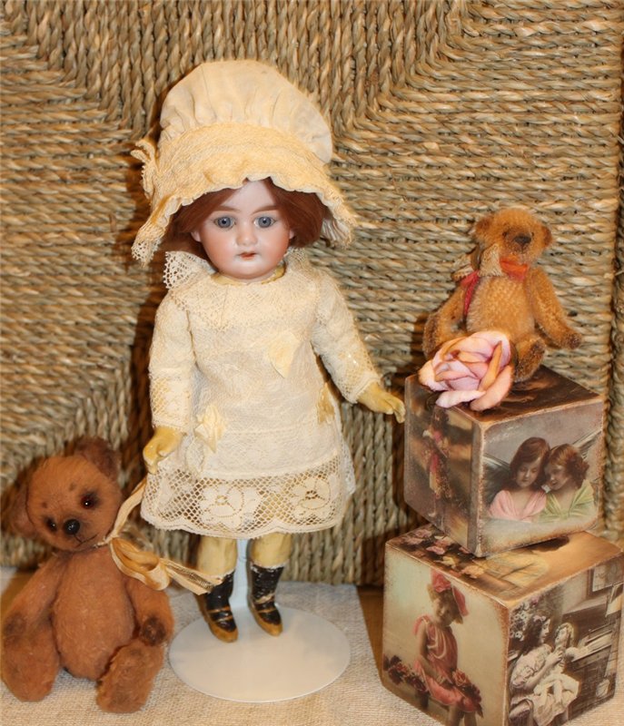 Новый образ Марселины, антикварная куколка Armand Marseille (фото 9)