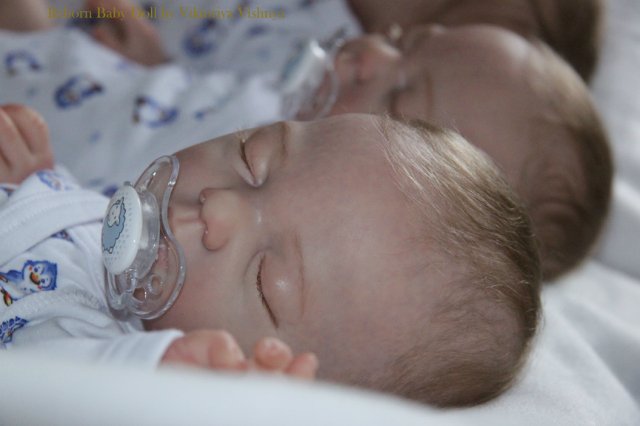 Тройняшки Джошики... Куколки реборн Виктории Вишни (фото 9)