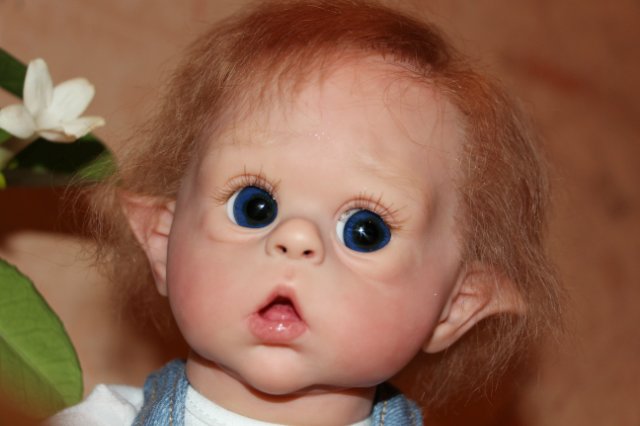 Кукла реборн эльфик Максимка из молда Офелия, от Абахтимовой Алёны