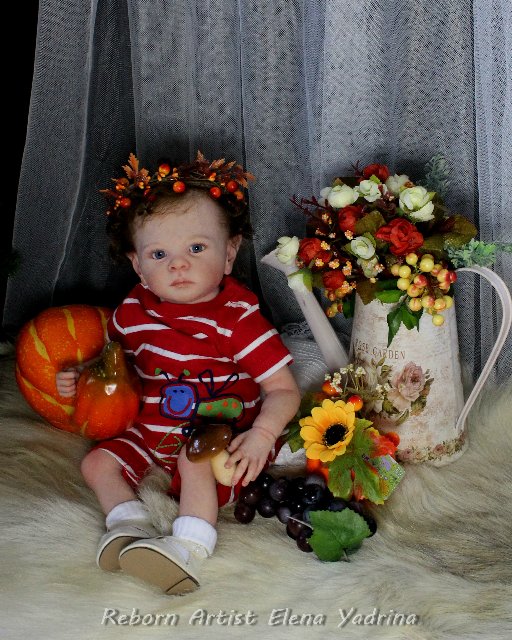 Ян, мой ЯНварский эльф. Куклы реборн Елены Ядриной (фото 9)