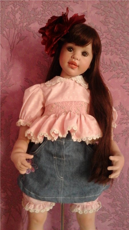 Natalee от Fayzah Spanos — Куклы Fayzah Spanos (Файзах Спанос): винил и фарфор (фото 6)