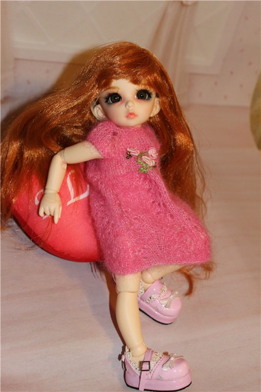 Маняша пришла познакомиться) Кукла БЖД (фото 6)