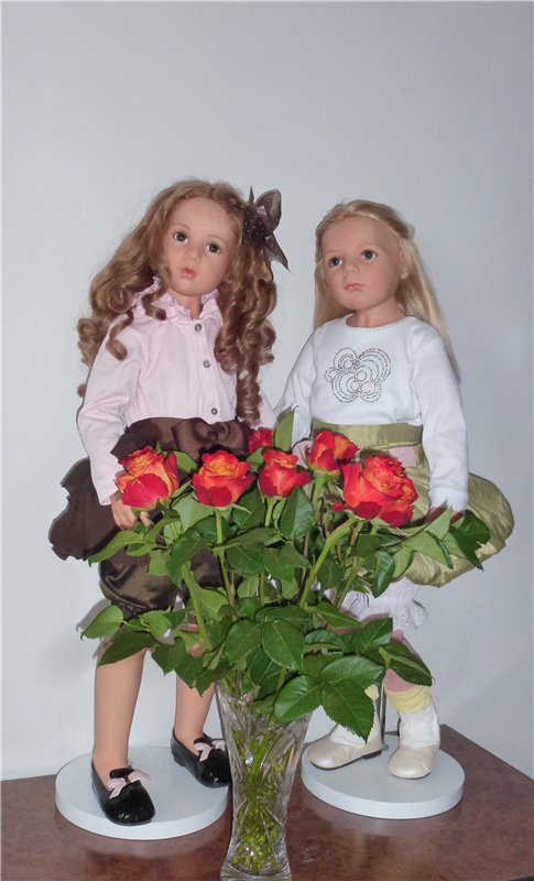 Авторские куклы H.Gunzel. Наши поздравления Всем, Всем, Всем (фото 5)