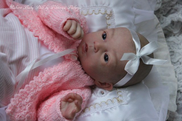 Аделиночка... Куколка реборн Виктории Вишни