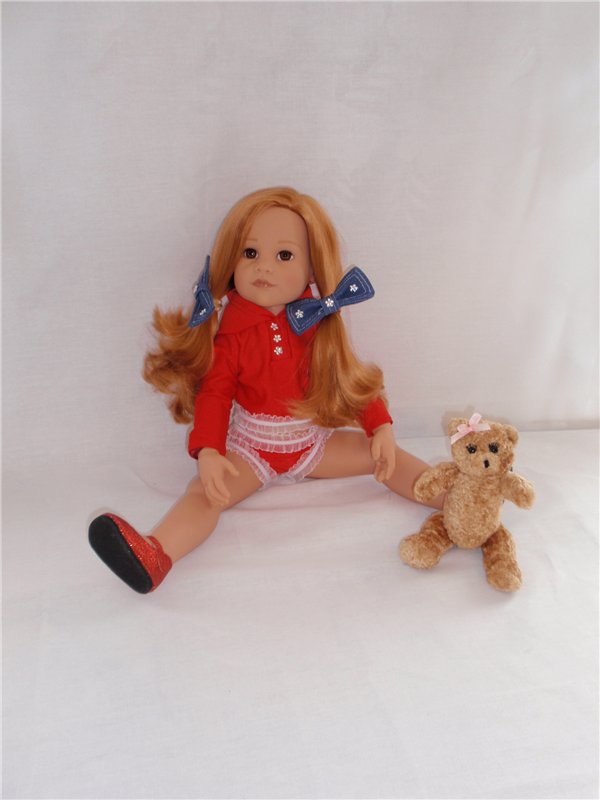 Джинсовая мода для Готц — Одежда и обувь для кукол своими руками: фото (фото 3)