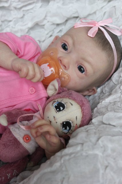 Малышка Аделия. Кукла реборн Катерины Осиповой-Коняевой (фото 3)