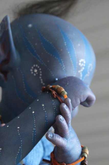 Аватарёнок Вишно (защитник) - кукла от Элины Кудрявцевой (фото 5)