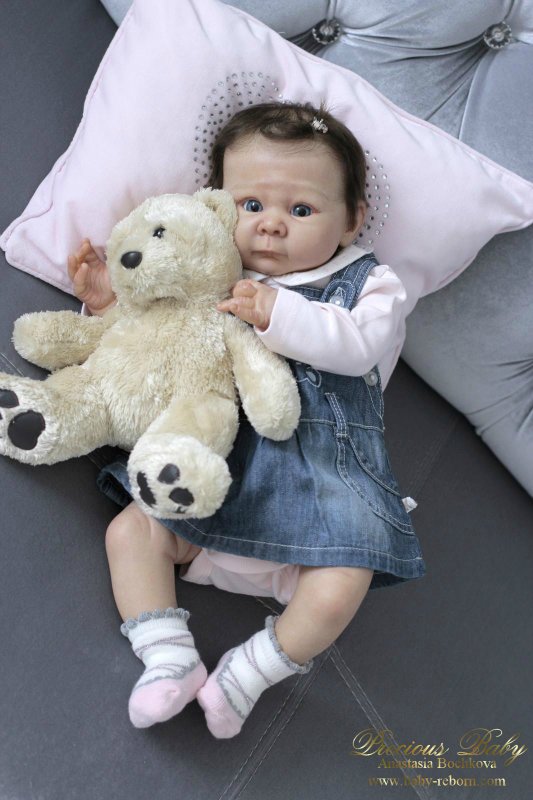Моя маленькая пуговка! Кукла реборн Анастасии Бочковой (фото 8)