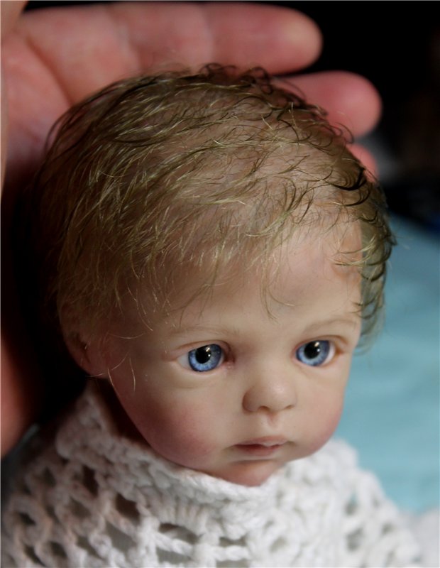 Кукла реборн Nessa. Дюймовочка