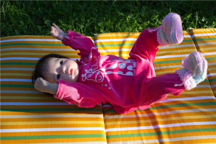 Малышка реборн азиаточка Лия