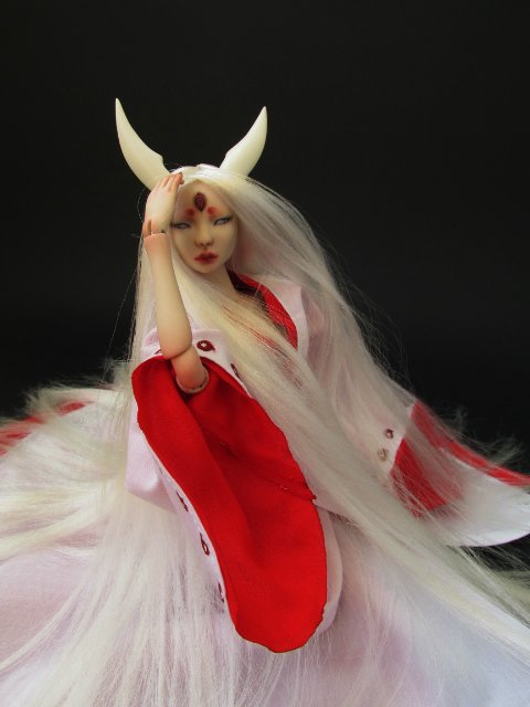 Шарнирная кукла Кагуя — Авторские шарнирные куклы своими руками: лепка (фото 9)