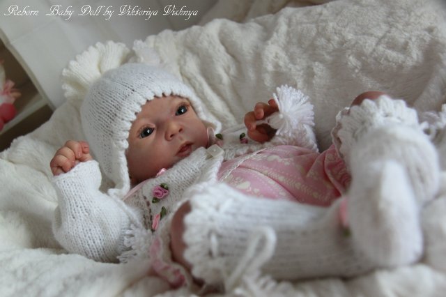 Аделиночка 2... Куколка реборн Виктории Вишни