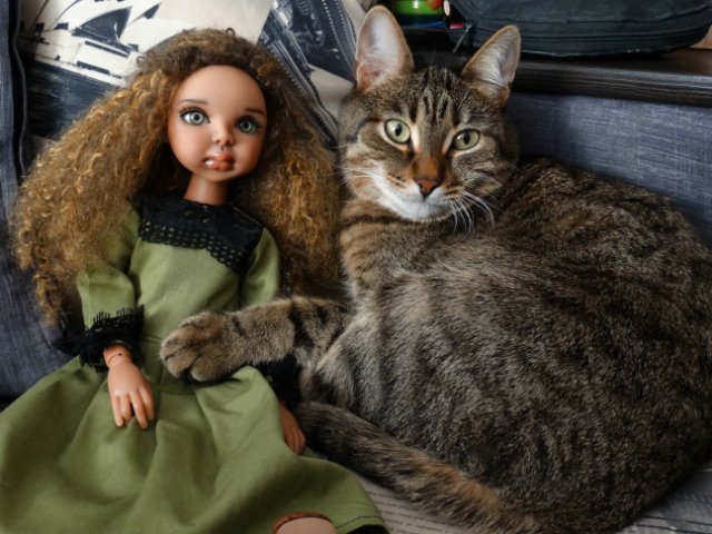 Кимми и её друг — Куклы Kim Lasher (Ким Лашер): авторские BJD (БЖД)